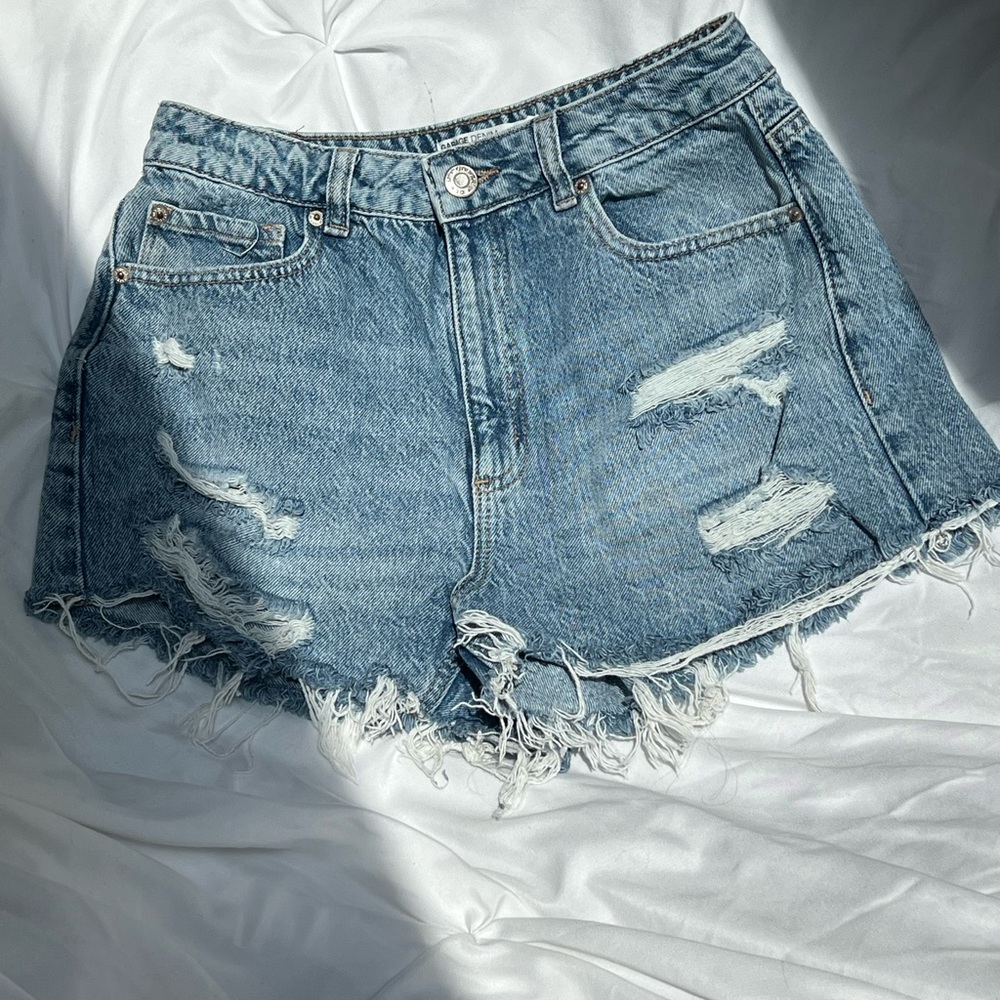GARAGE denim shorts - festival
